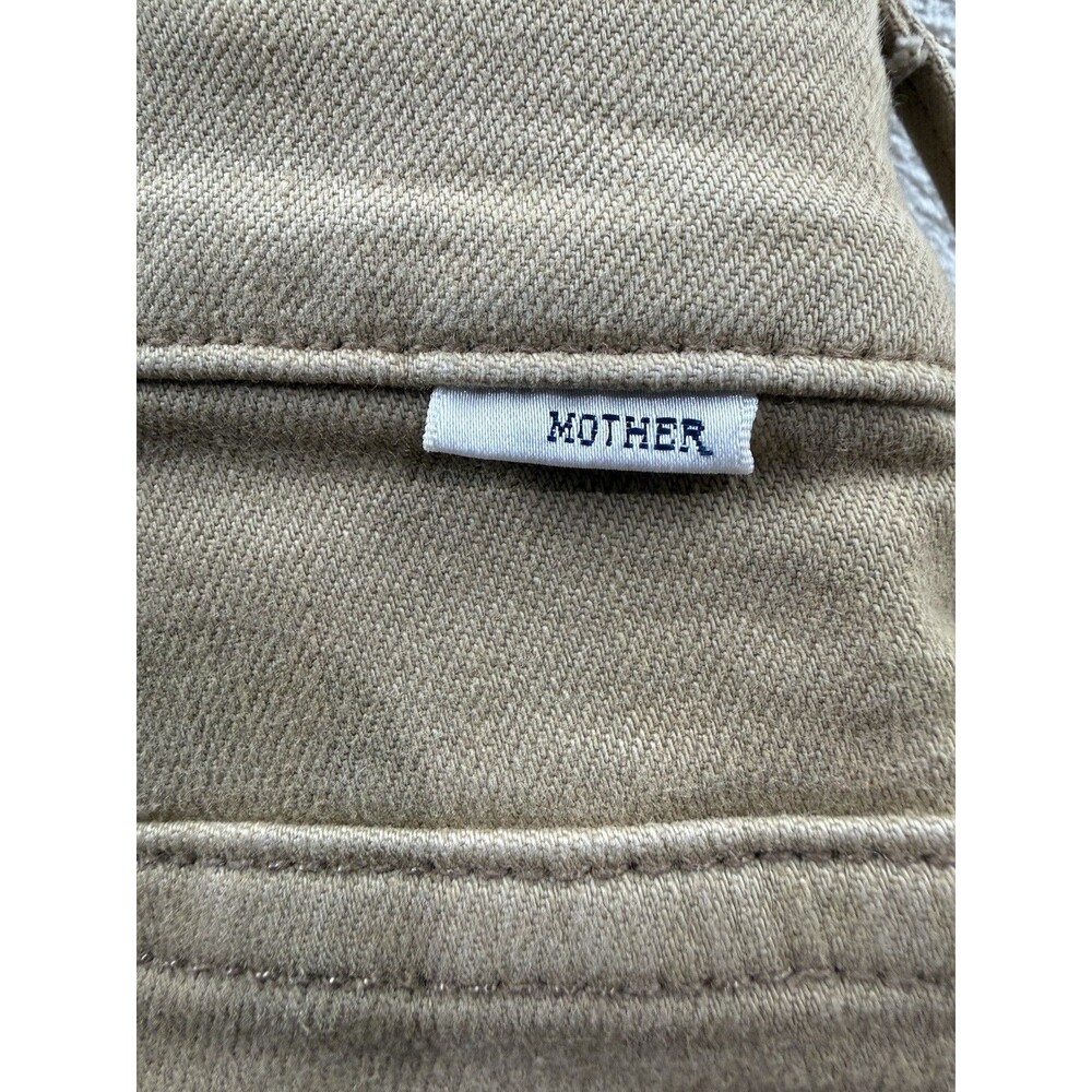 Mother The Weekender Play Date Size 24 Prairie Sand Wide Bottom - Picture 7 of 9